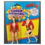 Super Powers Plasticman figures- unopened- 1985