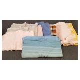 10 assorted wool, etc blankets incl
