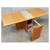 Skovby SM 101 dining table w/ drop leaves &