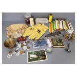 Group vintage collectibles incl Good Year zeppelin