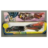 Corgi #3 Batmobile & Batboat MIB- 11'x 5 1/2'