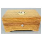 Thorens music box w/ enamel portrait decor-