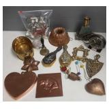 Gp metalware, molds, cookie cutters, etc.