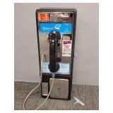 Vintage West pay telephone with key- 21'H 8'W 7'D