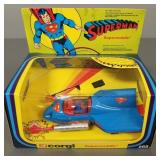 Corgi #265 Superman Supermobile MIB- 6 1/2'x 6'