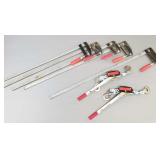 2 come along winches & 4- 43' long clamps