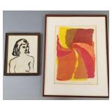 2 artworks: Deanna Myers signed & #'d 7/20