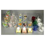 Cp character drinkware, Smurf paper cups, etc.