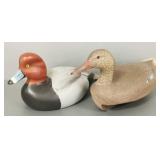 2 duck decoys: Ken Harris & Randy Tull #'d 2497