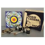 Vintage Candid Camera target game- Lindstrom Toy