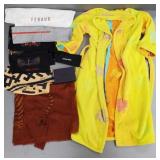 Group designer clothing, etc items incl Versace