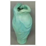Van Briggle Lorelai figural vase- 10 1/2'H