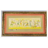 Guillermo Silva signed & dated work on paper