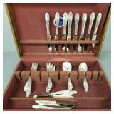 48 pcs Towle Old Mirror sterling silver flatware-