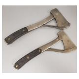 2 vintage Marbles axes incl No. 3- 11 1/4" longer