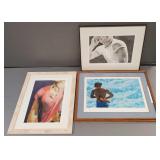 3 pencil signed Slaly Sorenson, etc. works on