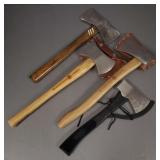 4 axes - 3 are Marbles 15" longest