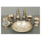 7 sterling silver items approx. 7 toz total