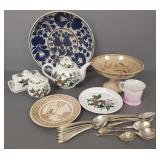 Gp China & flatware incl 4 pcs Portmeirion,