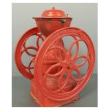 Enterprise metal 2 wheel coffee grinder- 16"H,