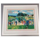 LeRoy Neiman golf serigraph- Augusta Golf-