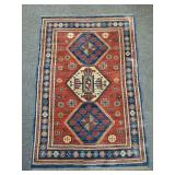 Wool oriental pattern rug- 46" x 70" (3