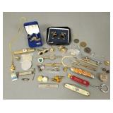 Gp vintage, etc. mens jewelry incl sterling silver