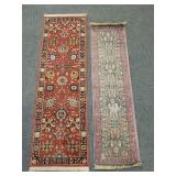 2 wool runners incl Karastan English Manor-
