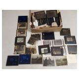 Gp vintage magic lantern, etc. slides incl early