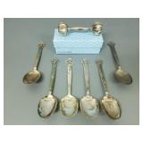7 sterling silver items- 6 toz total: six Th.