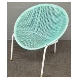 Vintage Aladdin Plastics Sundial chair- 27"H,