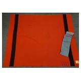 Hudson Bay blanket & Faribault scarf-