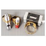3 vintage premium rings: Lone Ranger, Sky King &