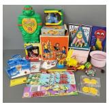 Gp vintage etc toys, incl West Germany, Mickey