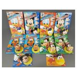 10 vintage Hero Heads 1981 Disney characters in