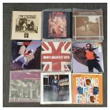 Collection vintage record albums incl 1980