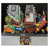 Lg gp assembled Legos incl many small figures
