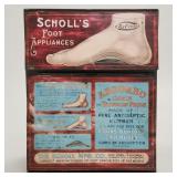 Dr. Scholl's point of sale advertising counter