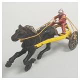 Kenton cast iron No. 150 'Sulky' racing horse toy