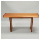 Cherry sofa table- 28'H 54'W 18'D