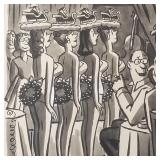 Peter Arno original cartoon artwork 'Harry I Think