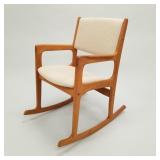 Benny Linden Design teak rocking chair- 33 1/2'H