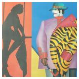 Richard Lindner work on paper 'Rear Window'-
