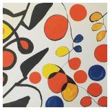 Alexander Calder colored litho 'Spring Carnival'-