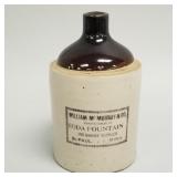 Red Wing small advertising stoneware jug 'William