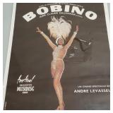 Josephine Baker 'Bobino' poster (scratch)-