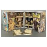 2 Universal Studios windup tin Monster Robots w/