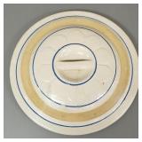 Red Wing 8W stoneware lid- 12 1/2" dia (as is,