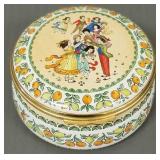 Halcyon Days ltd. ed. enameled musical box w/