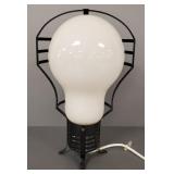 Lg mod light bulb hanging fixture/ table lamp -